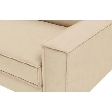 Vilsa 3-sits Soffa - Sand - Möbler - Soffa - Sammetssoffa