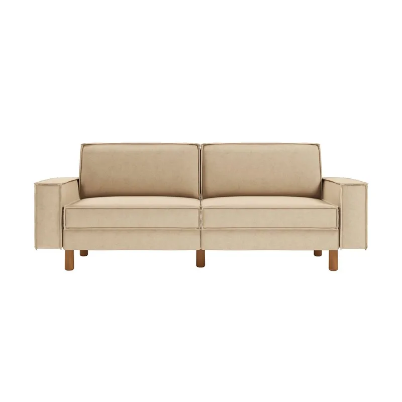 Vilsa 3-sits Soffa - Sand - Möbler - Soffa - Sammetssoffa