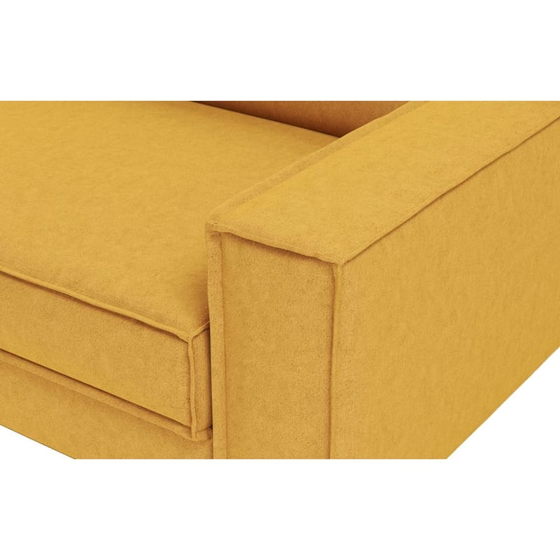 Vilsa 3-sits Soffa - Senapsgul - Möbler - Soffa - Sammetssoffa