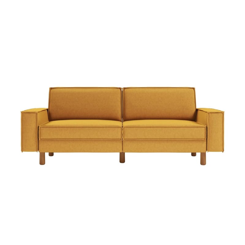 Vilsa 3-sits Soffa - Senapsgul - Möbler - Soffa - Sammetssoffa