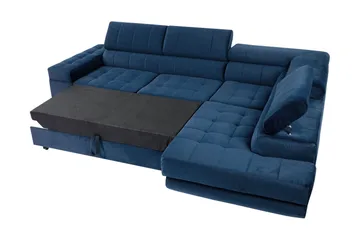 Warwick Bäddsoffa m. Schäslong 3-sits - Grå - Möbler - Soffa - Bäddsoffa