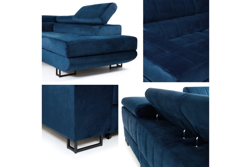 Warwick Bäddsoffa med Schäslong 3-sits - Beige - Möbler - Soffa - Bäddsoffa