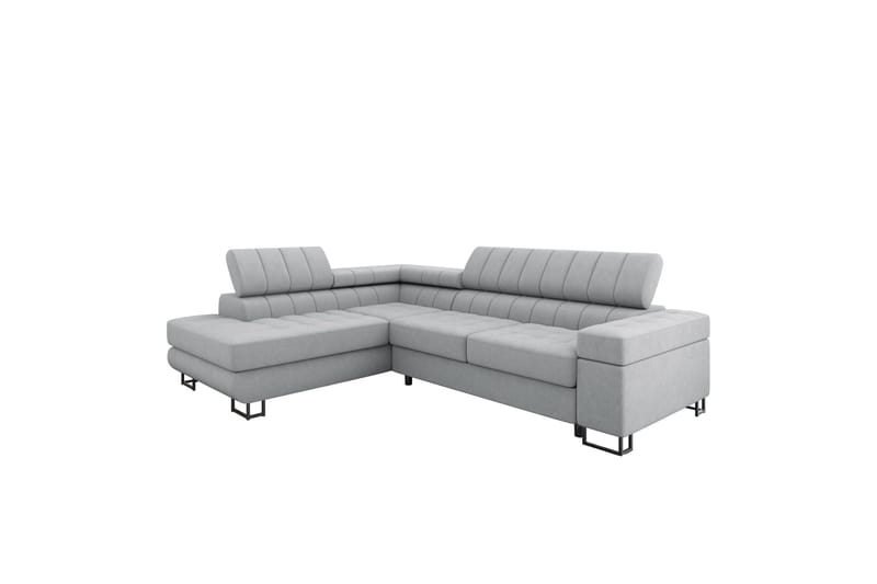 Warwick Bäddsoffa med Schäslong 3-sits - Grå - Möbler - Soffa - Bäddsoffa