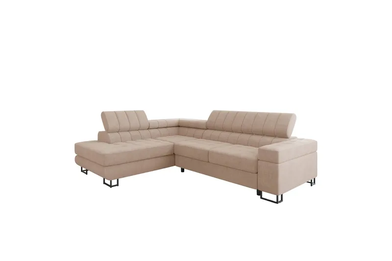 Warwick Bäddsoffa med Schäslong 3-sits - Rosa - Möbler - Soffa - Bäddsoffa