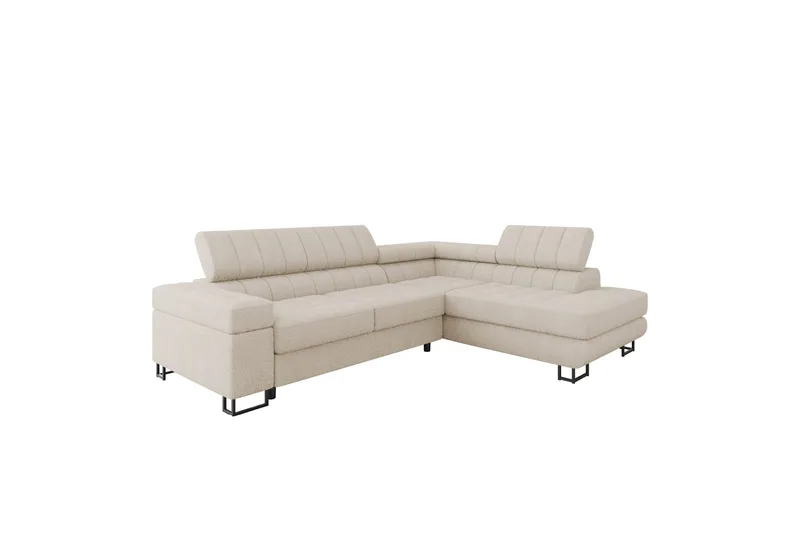 Warwick Soffa med Schäslong 3-sits, Beige