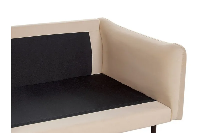Woodal Hörnsoffa 4-sits - Beige/Svart - Möbler - Soffa - Hörnsoffa