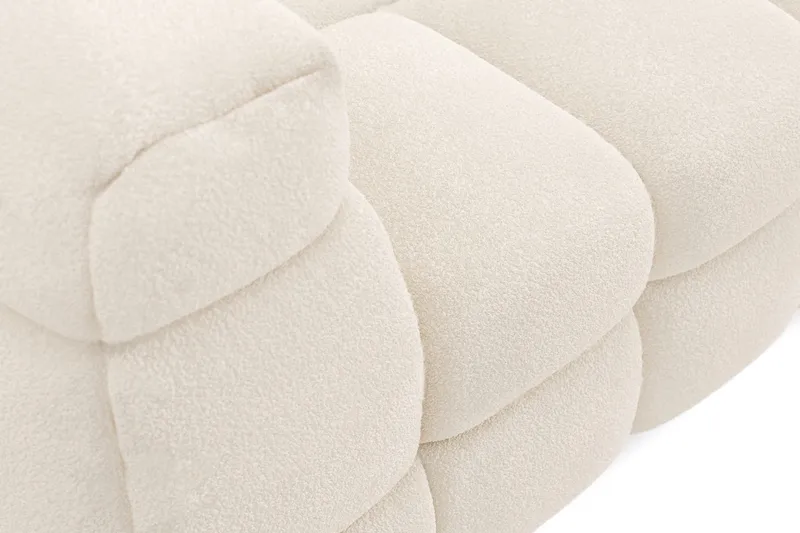 Elise 4-sits Bubblig Soffa - Beige - Möbler - Soffa - 3 sits soffa