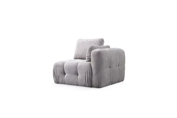Yvara Soffa 2-sits - Ljusgrå - Möbler - Soffa - Modulsoffor - Komplett modulsoffa