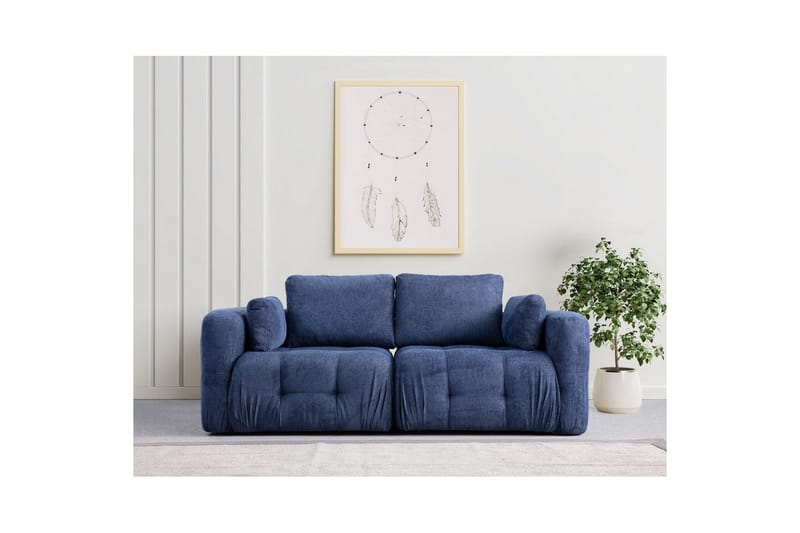 Yvara Soffa 2-sits - Marinblå - Möbler - Soffa - Modulsoffor - Komplett modulsoffa