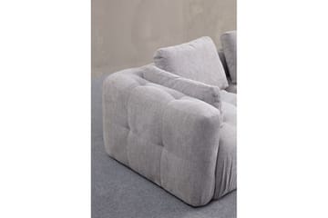 Yvara Soffa 3-sits - Grå - Möbler - Soffa - Modulsoffor - Komplett modulsoffa