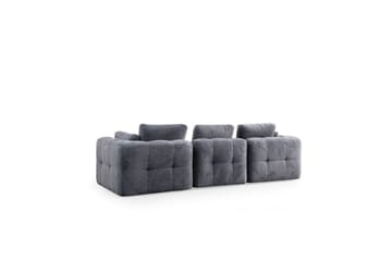 Yvara Soffa 3-sits - Grå - Möbler - Soffa - Modulsoffor - Komplett modulsoffa