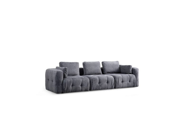 Yvara Soffa 3-sits - Grå - Möbler - Soffa - Modulsoffor - Komplett modulsoffa