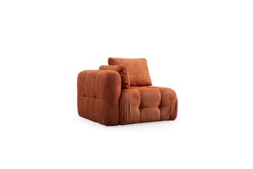 Yvara Soffa 3-sits - Orange - Möbler - Soffa - Modulsoffor - Komplett modulsoffa