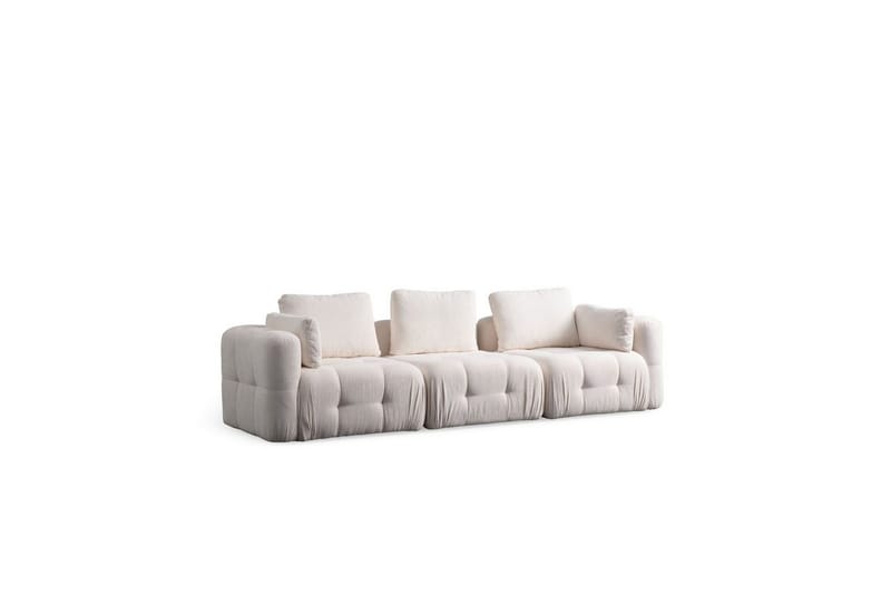 Yvara Soffa 3-sits - Vit - Möbler - Soffa - Modulsoffor - Komplett modulsoffa