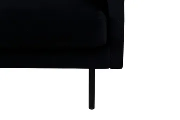 Zoom 3-sits Soffa Sammet - Svart - Möbler - Soffa - Sammetssoffa