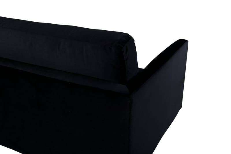 Zoom 3-sits Soffa Sammet - Svart - Möbler - Soffa - Sammetssoffa