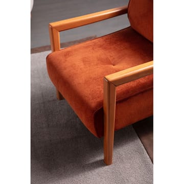 Adesis Fåtölj i Velour - Orange - Möbler - Stolar & fåtöljer - Fåtölj