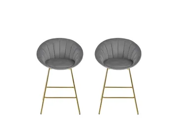 Aikka Barstol 87 cm - Grå - Möbler - Stolar & fåtöljer - Barstol & barpall