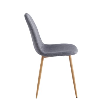 Alfred matstol - Grå / Ek - Grå/Ek - Möbler - Stolar & fåtöljer - Matstol & köksstol