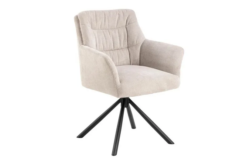 Altais Karmstol - Beige - Möbler - Stolar & fåtöljer - Matstol & köksstol