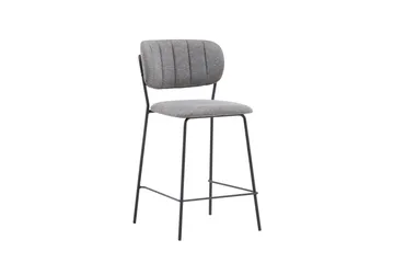 Barstol Bell Matstol Grå Grey - Möbler - Stolar & fåtöljer - Barstol & barpall