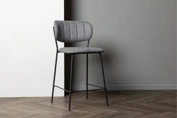 Barstol Bell Matstol Grå Grey - Möbler - Stolar & fåtöljer - Barstol & barpall