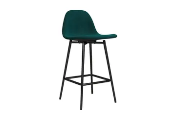 Calvin Barstol Grön/Sammet - Dorel Home - Möbler - Stolar & fåtöljer - Barstol & barpall