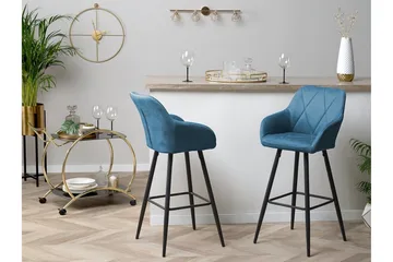 Darien Barstol 41 cm - Blå - Möbler - Stolar & fåtöljer - Barstol & barpall