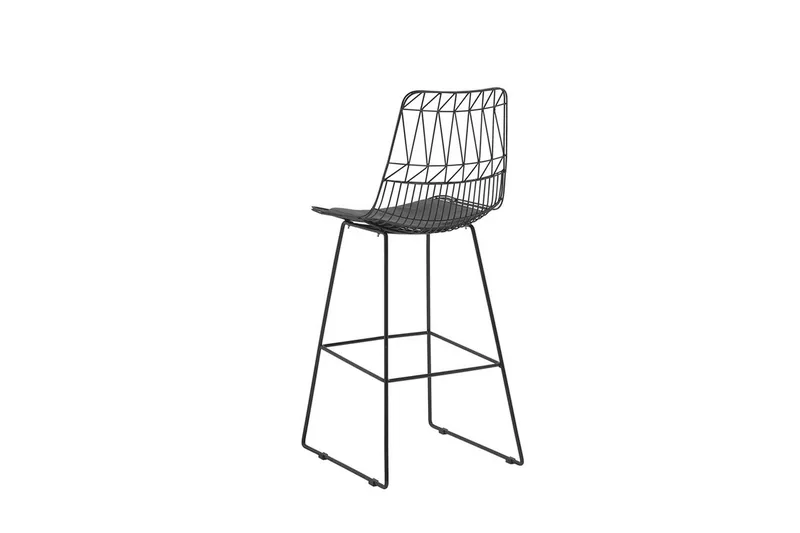 Preston Barstol 48 cm - Svart - Möbler - Stolar & fåtöljer - Barstol & barpall