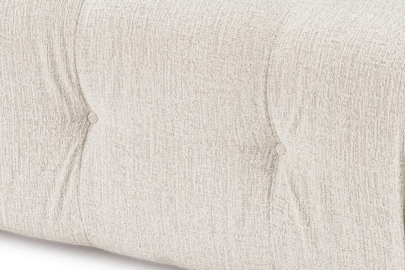 Belgin Vänstermodul / Fåtölj med utfällbara armstöd och ryggstöd - Cream - Möbler - Stolar & fåtöljer - Fåtölj