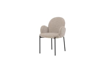 Blom Matstol - Beige - Möbler - Stolar & fåtöljer - Karmstol