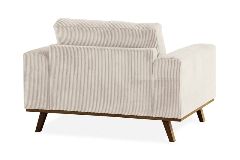 Copenhagen Fåtölj i Manchester - Beige - Möbler - Stolar & fåtöljer - Fåtölj