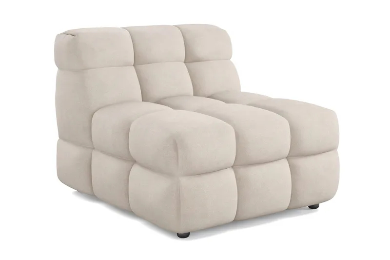 Elise Bubblig Fåtölj - Beige - Möbler - Stolar & fåtöljer - Fåtölj - Fåtölj utan armstöd