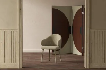 Evelin Matstol - beige - Möbler - Stolar & fåtöljer - Karmstol