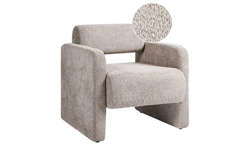 Fåtölj Hallsberg - Beige - Möbler - Stolar & fåtöljer - Fåtölj