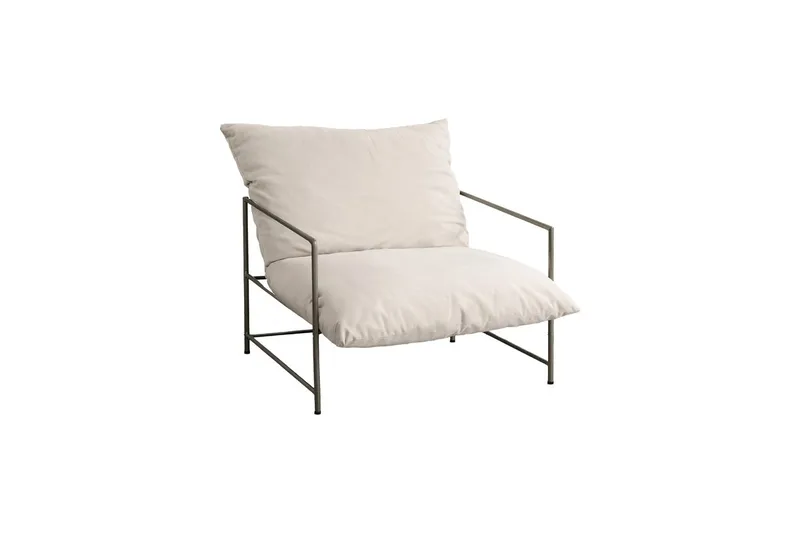 Fåtölj Sedalia - Beige - Möbler - Stolar & fåtöljer - Fåtölj