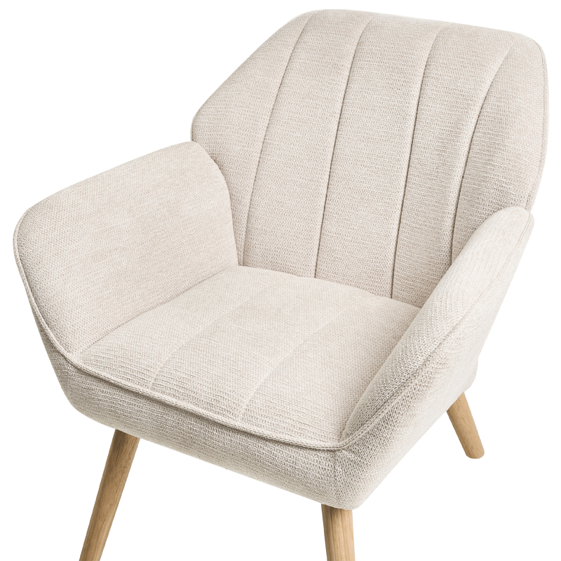 Fåtölj Torud - Ljusbeige - Möbler - Stolar & fåtöljer - Fåtölj