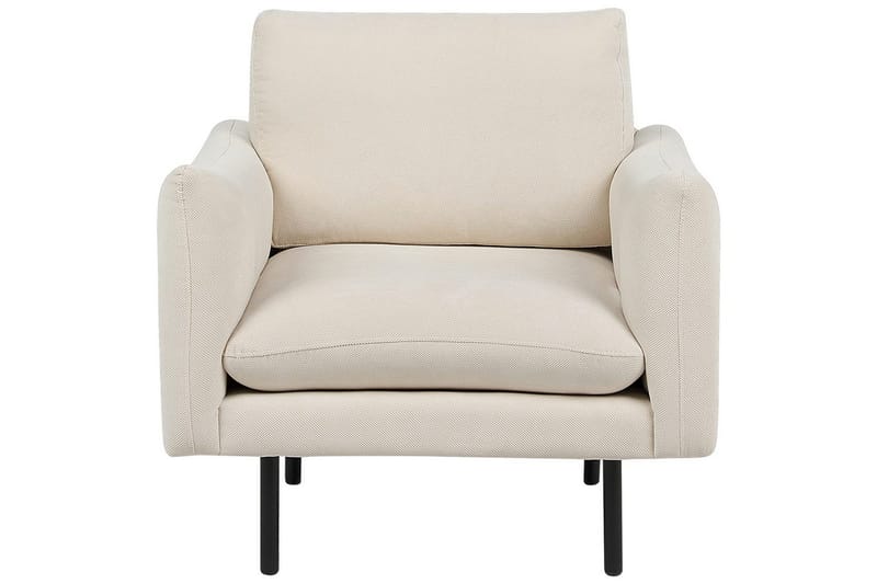 Fåtölj Vinterbro - Beige, svart/Polyester - Möbler - Stolar & fåtöljer - Fåtölj