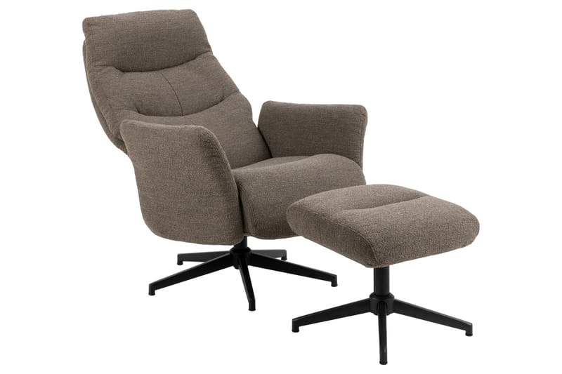 Sakiran Reclinerfåtölj - Grå - Möbler - Stolar & fåtöljer - Fåtölj - Biofåtölj & reclinerfåtölj