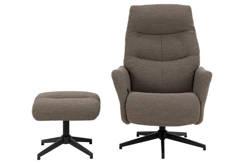 Sakiran Reclinerfåtölj - Grå - Möbler - Stolar & fåtöljer - Fåtölj - Biofåtölj & reclinerfåtölj