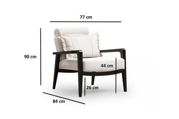 Bramelia Fåtölj - Beige - Möbler - Stolar & fåtöljer - Fåtölj