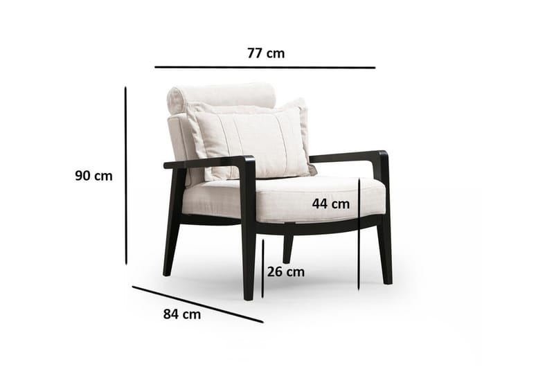 Bramelia Fåtölj - Beige - Möbler - Stolar & fåtöljer - Fåtölj