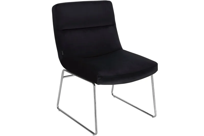 Castlegar Loungefåtölj - Svart - Möbler - Stolar & fåtöljer - Matstol & köksstol