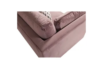 Fåtölj Boom Sammet - Rosa - Möbler - Stolar & fåtöljer - Fåtölj