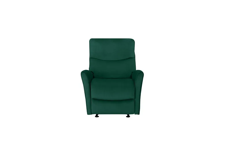 Fåtölj Chesley Mörkgrön, Sammet/Metall/Trä - Mörkgrön, Sammet/Metall/Trä - Möbler - Stolar & fåtöljer - Fåtölj - Biofåtölj & reclinerfåtölj