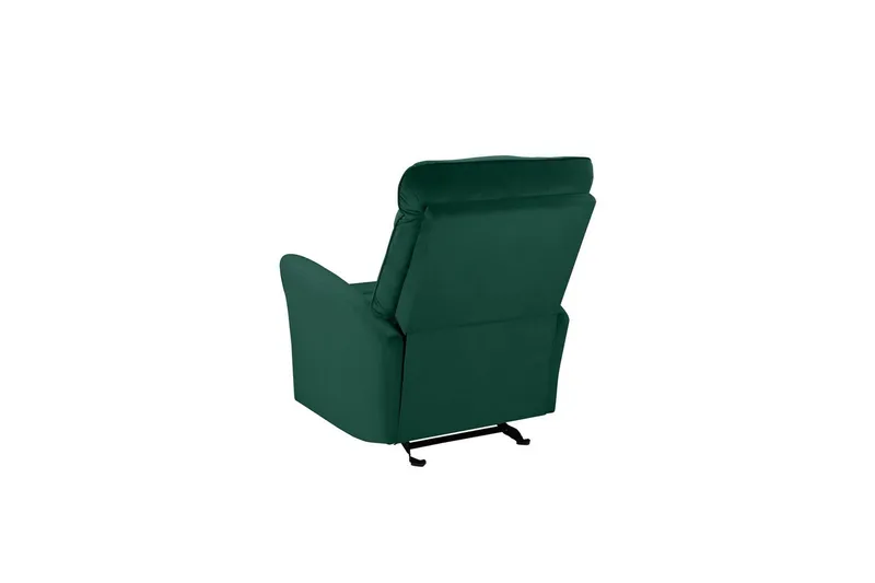 Fåtölj Chesley Mörkgrön, Sammet/Metall/Trä - Mörkgrön, Sammet/Metall/Trä - Möbler - Stolar & fåtöljer - Fåtölj - Biofåtölj & reclinerfåtölj