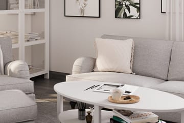 Howard Classic Fåtölj med Fotpall - Grå - Möbler - Stolar & fåtöljer - Fåtölj - Fåtölj med fotpall