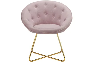 Junpeyah Loungefåtölj - Rosa - Möbler - Stolar & fåtöljer - Fåtölj