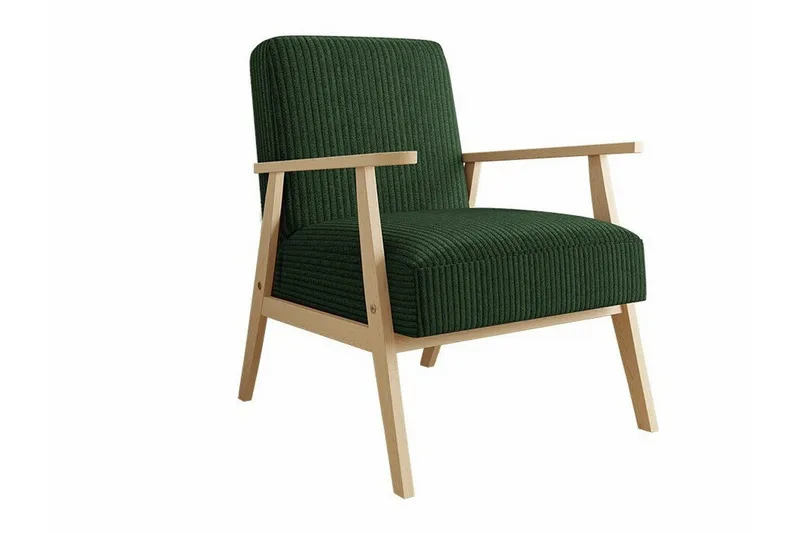 Knocklong Fåtölj Dark green/Brown - Möbler - Stolar & fåtöljer - Fåtölj