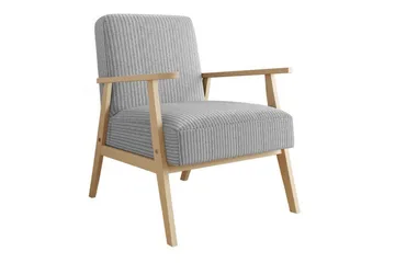 Knocklong Fåtölj Light Grey/Beige - Möbler - Stolar & fåtöljer - Fåtölj
